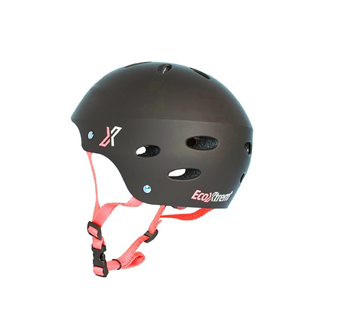 Casque noir avec lumière de position – Sécurité pour trottinette électrique